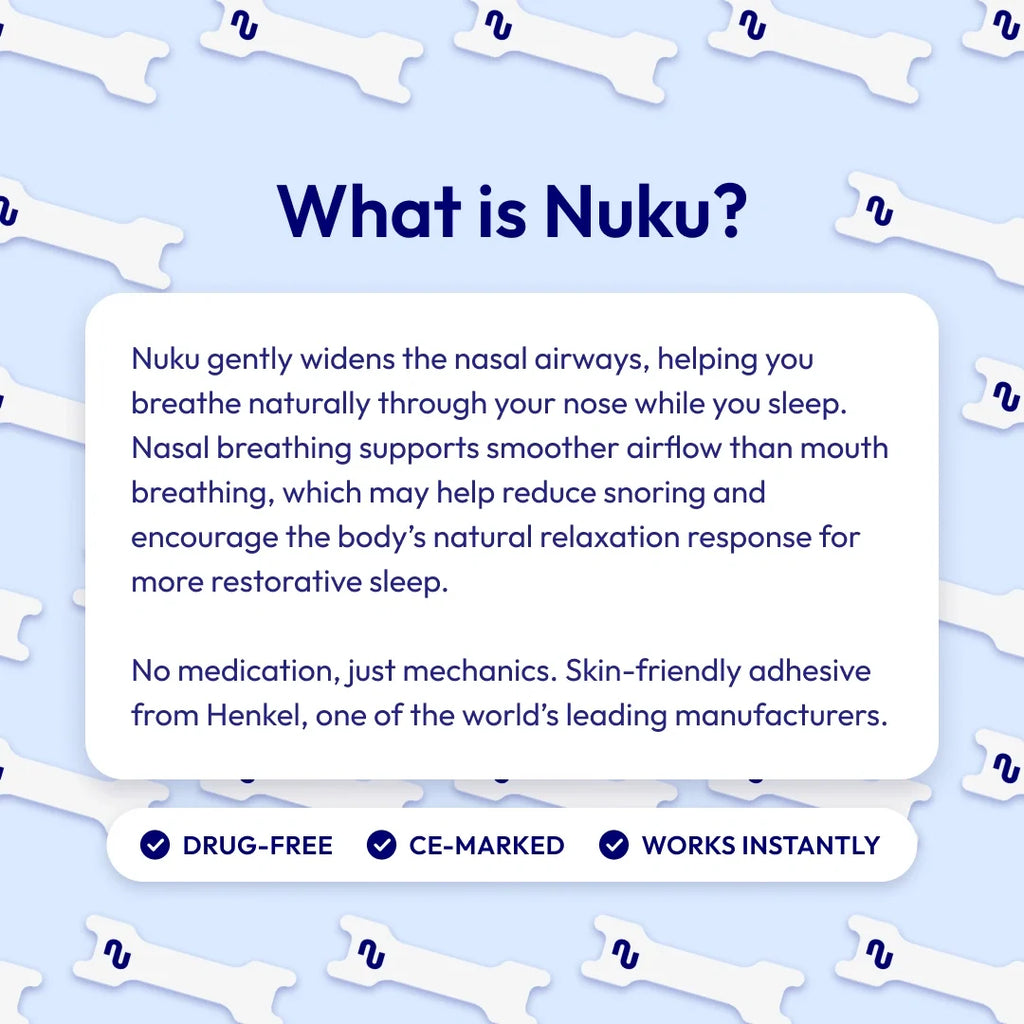 Nuku Sleep Nasal Strips